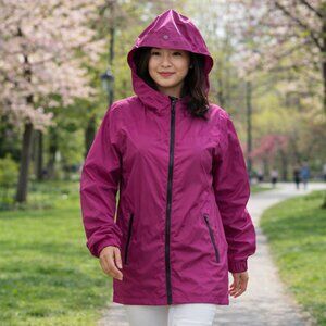 Lululemon No Rain No Gain Transition Jacket in Paris Pink